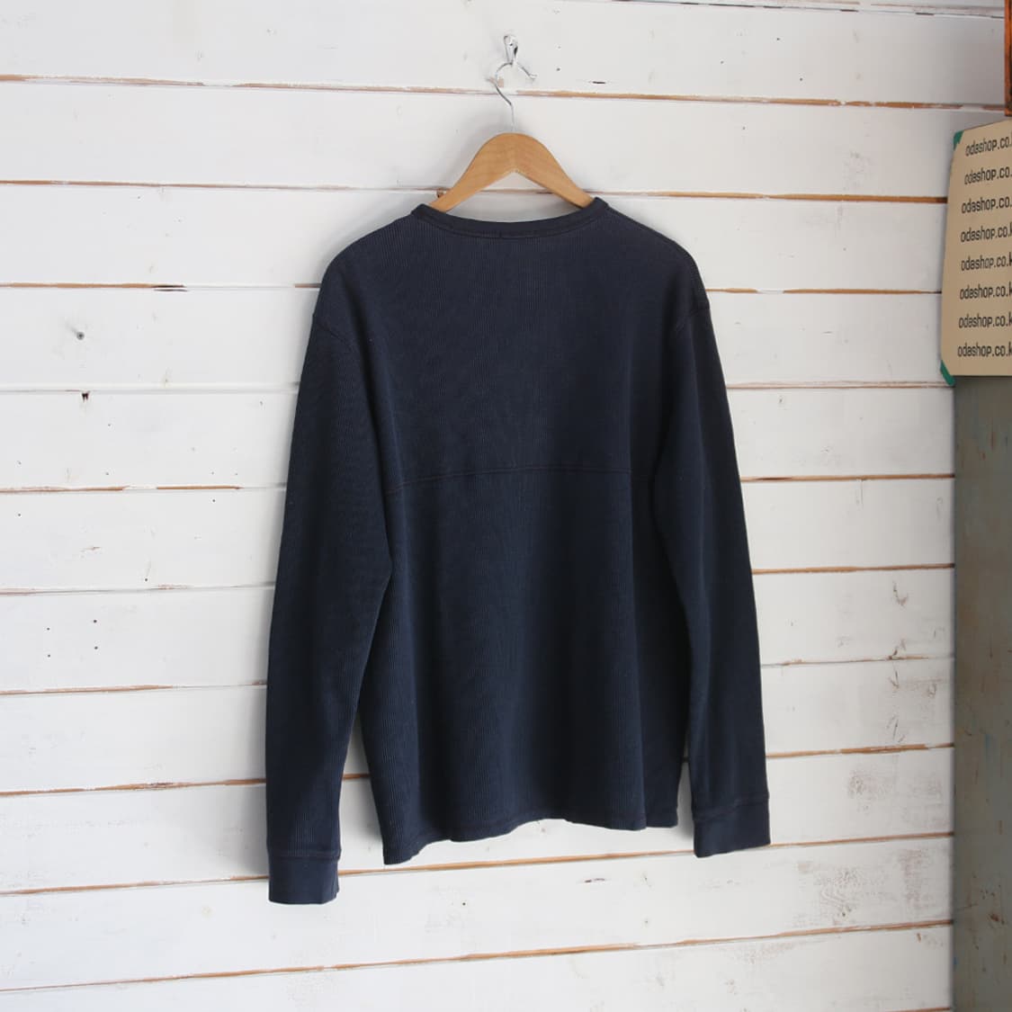 (착용컷) Timberland 와플 헨리넥 티셔츠 (남성용 105) 상품이미지2