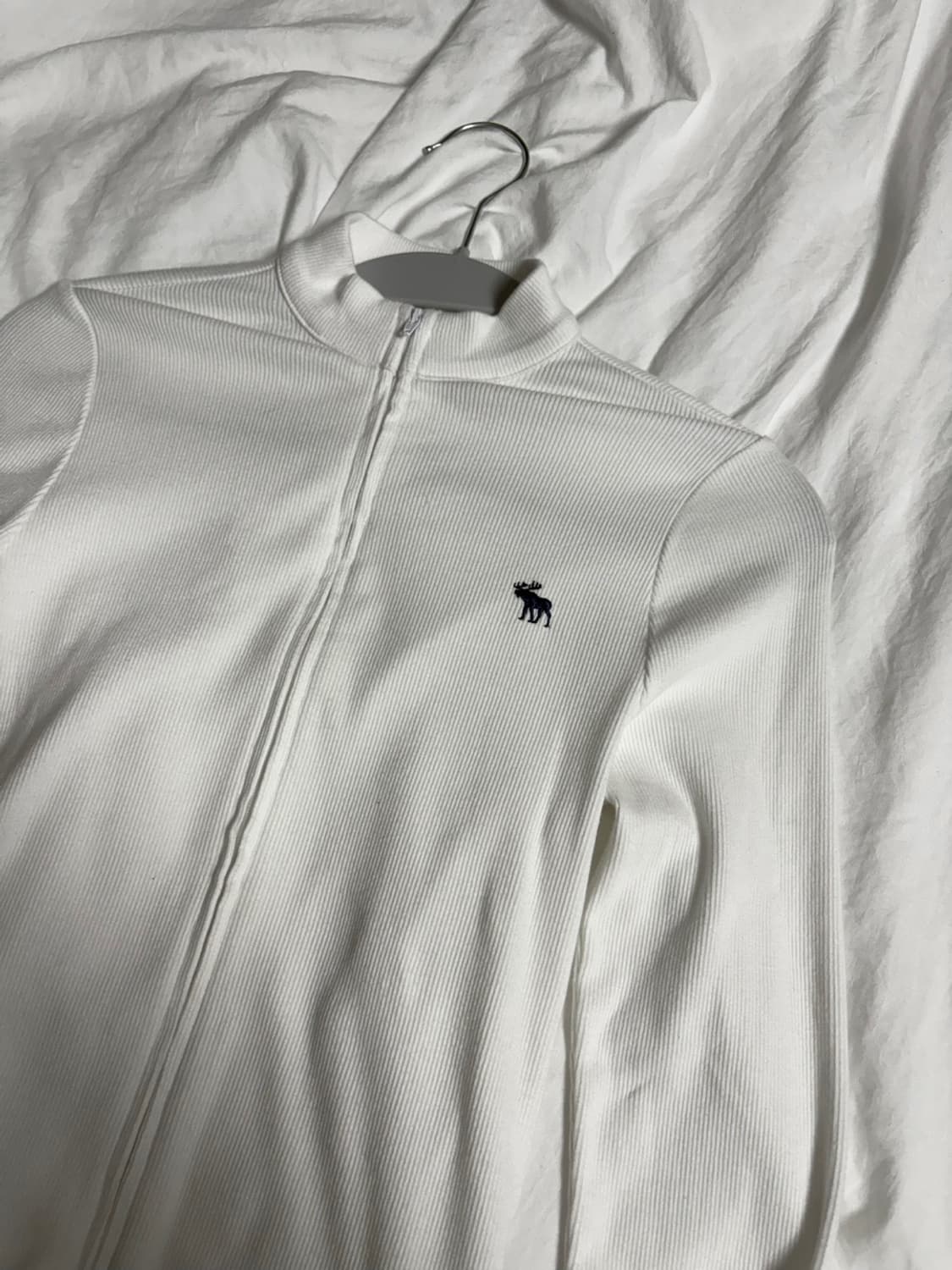 아베크롬비 흰파 니트집업 상품이미지6