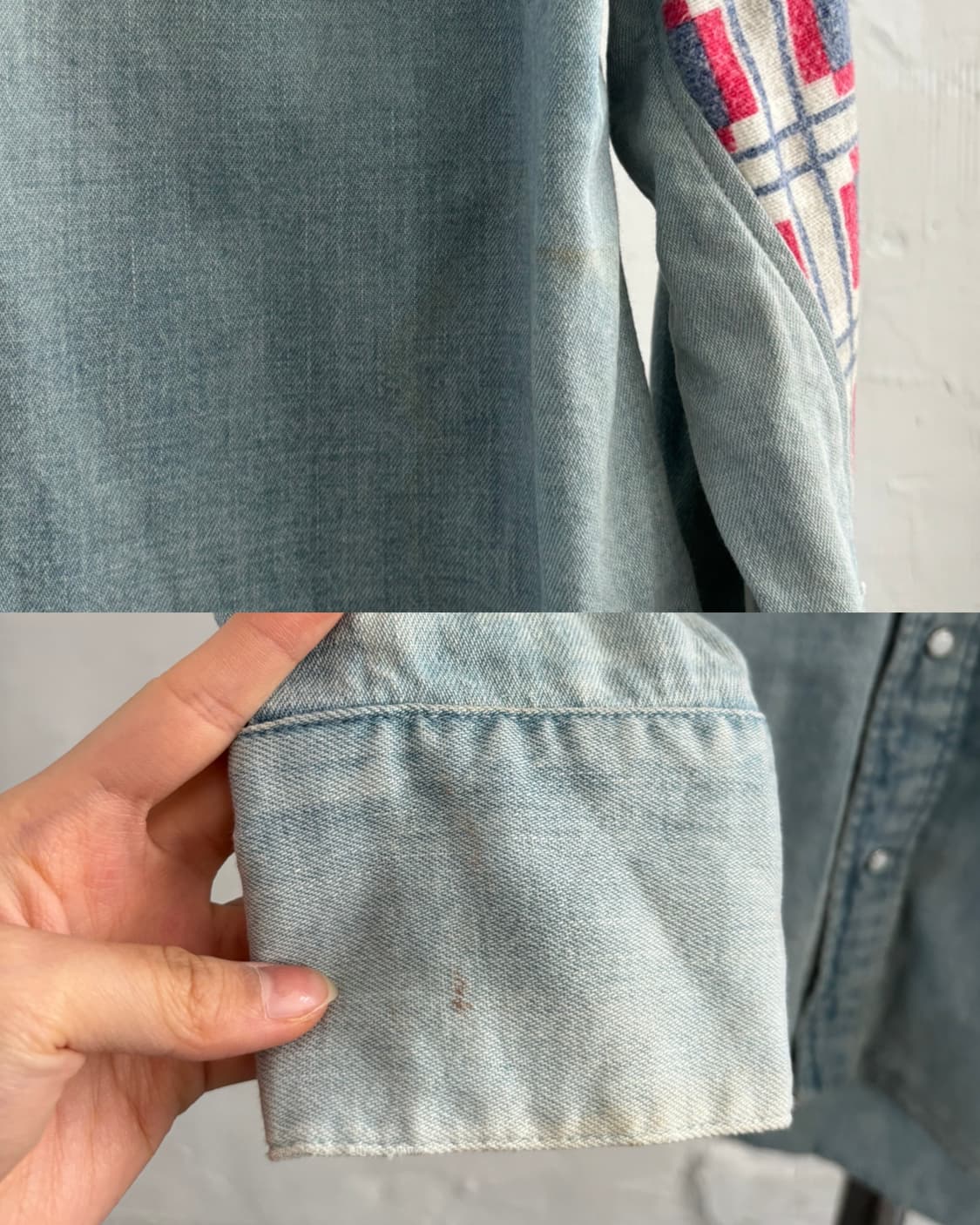 Visvim 비즈빔 패치워크 데님 셔츠  상품이미지10