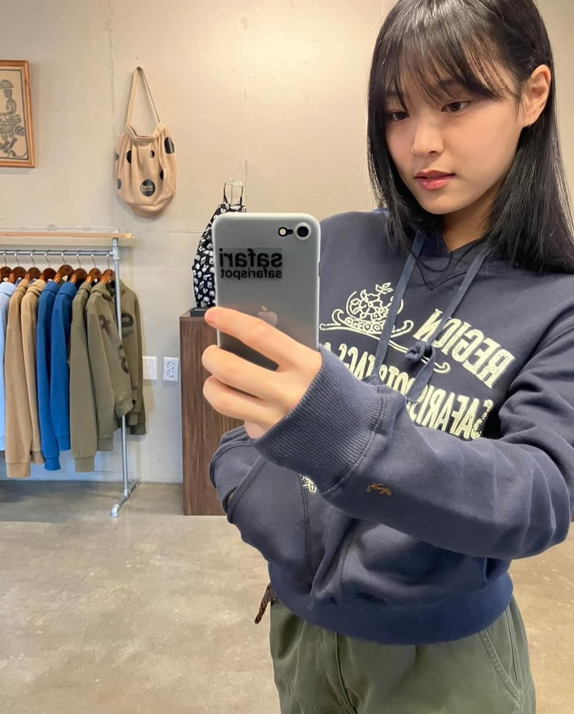 사파리스팟 1/2 레기온 모터스 클럽 펍 후디 라이트 퍼플 상품이미지4