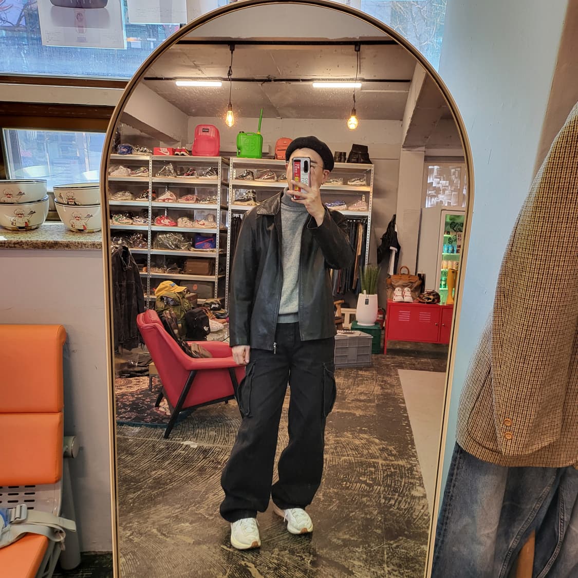 MARZO 레더 자켓 (100) 상품이미지2