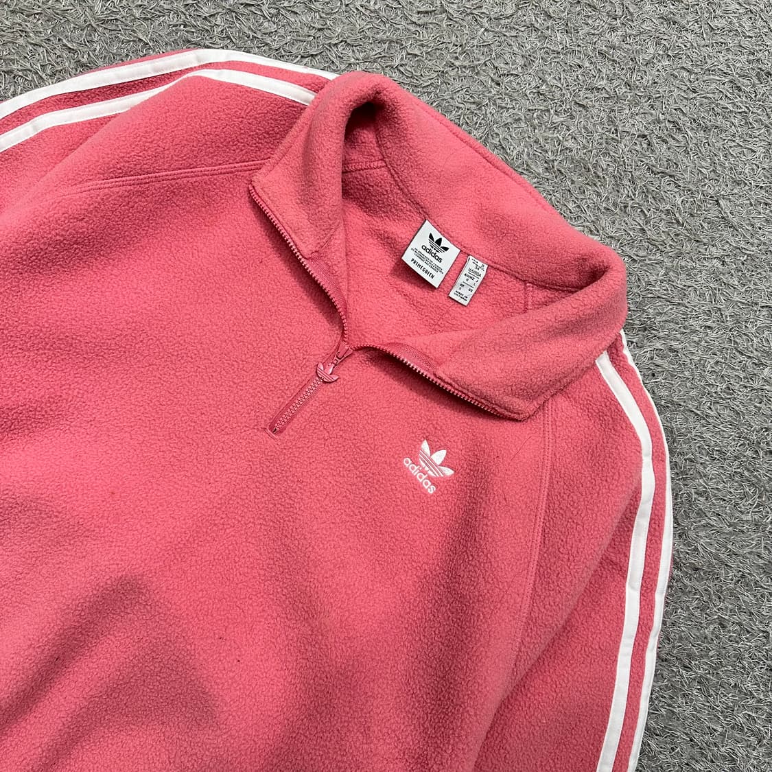 [우먼95-100] 아디다스 후리스반집업 상품이미지1