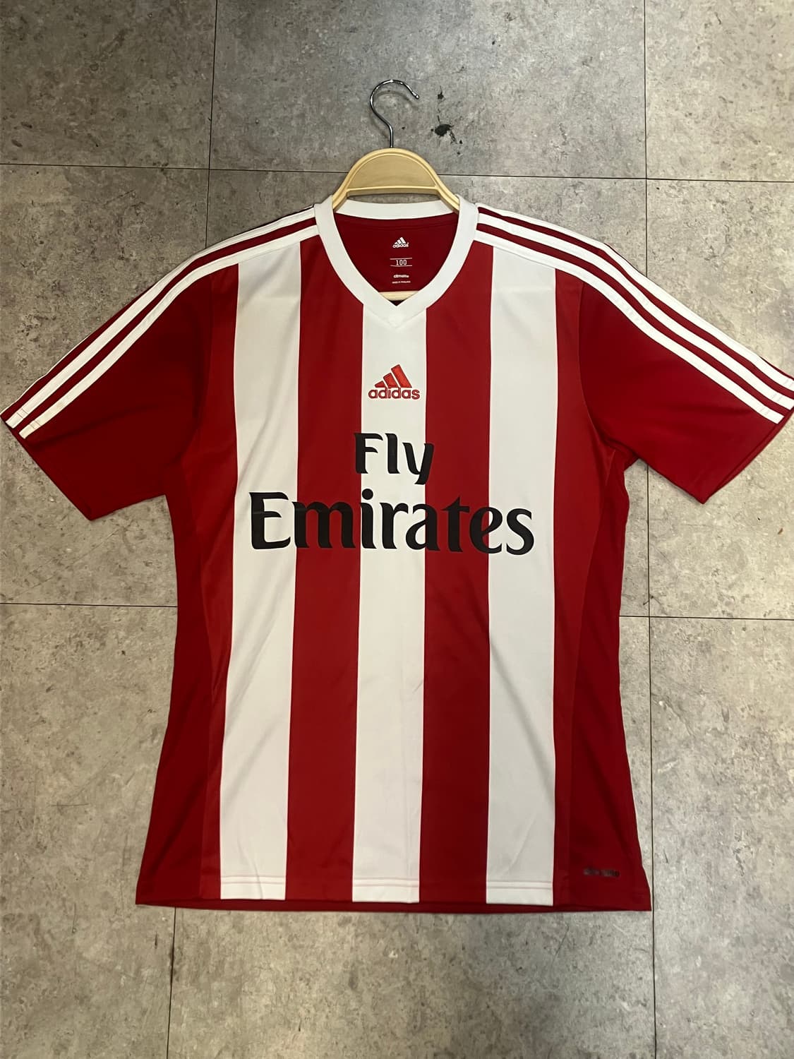 아디다스 스트라이프 축구 유니폼 레드 100 #csz2428 상품이미지1