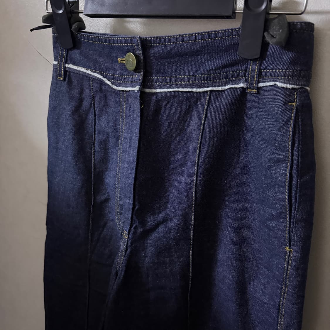 랑방 와이드핏 여성 데님 팬츠 23 (여성 26정도) 상품이미지2