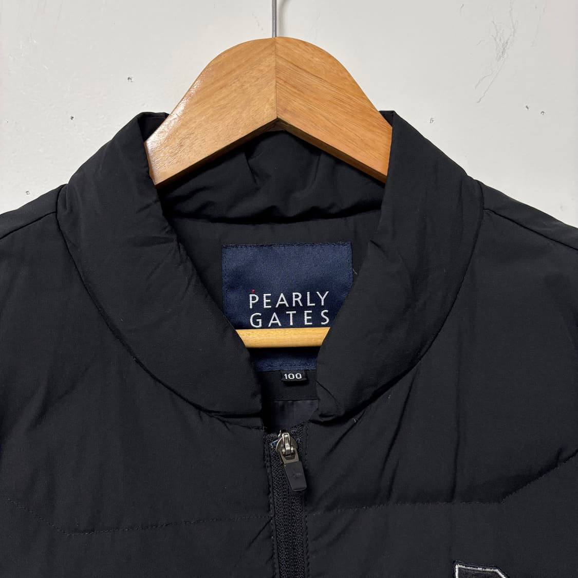 파리게이츠 블랙 조끼패딩 상품이미지3