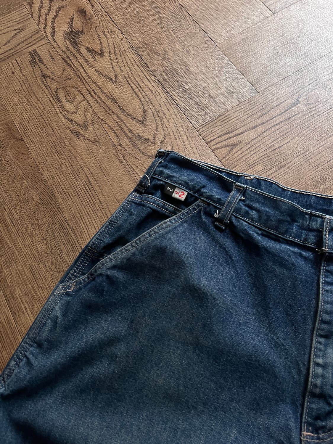 [36]칼하트FR USA 싱글니 카펜터 워크 데님 팬츠 상품이미지5