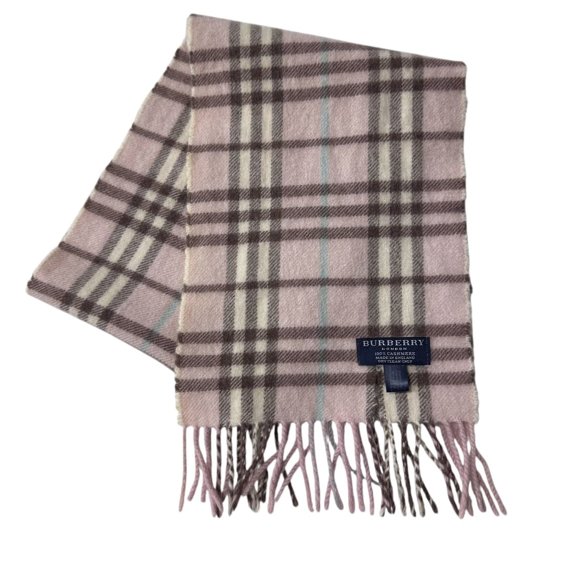 버버리 노바체크 딸기우유 캐시미어 머플러 상품이미지2