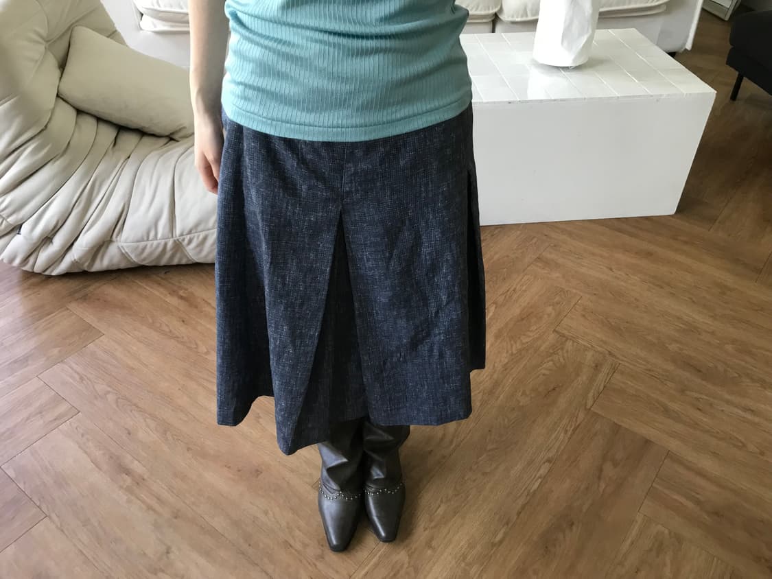 vintage pintuck skirt 상품이미지1