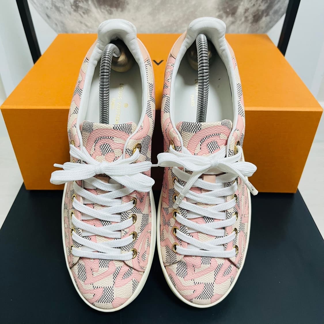 정품 36.5) 루이비통 다미에 아주르 스니커즈 230~235 상품이미지3