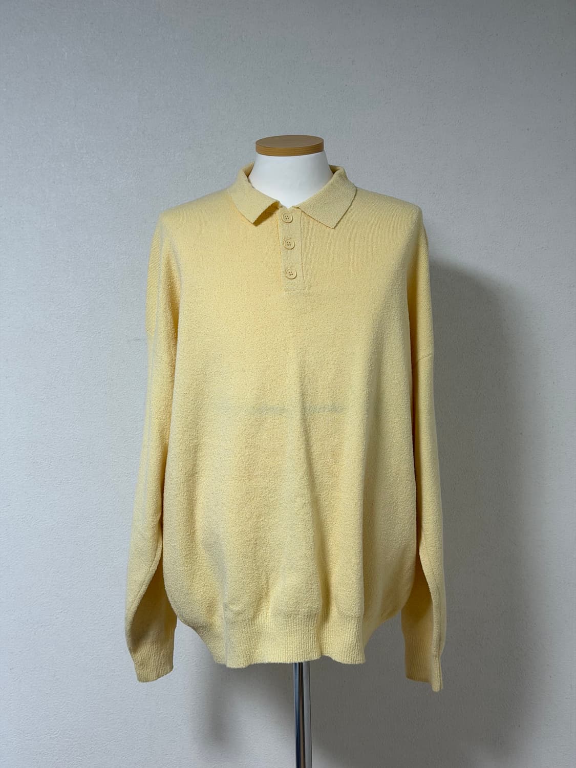 자라 옐로우 카라 니트 상품이미지2