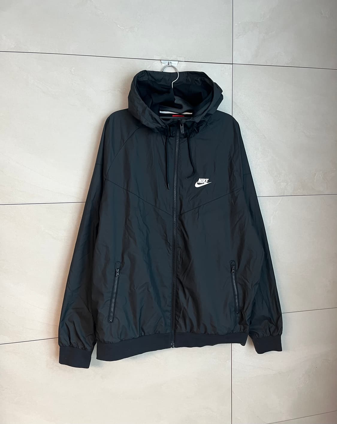 [2XL] 나이키 윈드러너 우븐 바람막이 블랙  상품이미지2