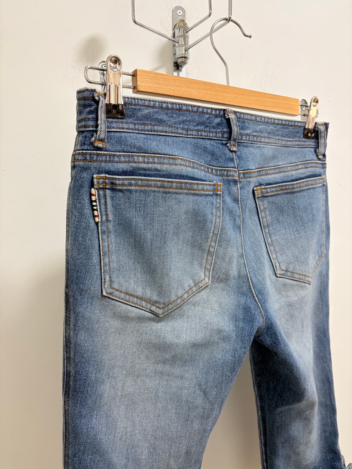 버버리 노바체크 데님 카프리 팬츠 상품이미지9
