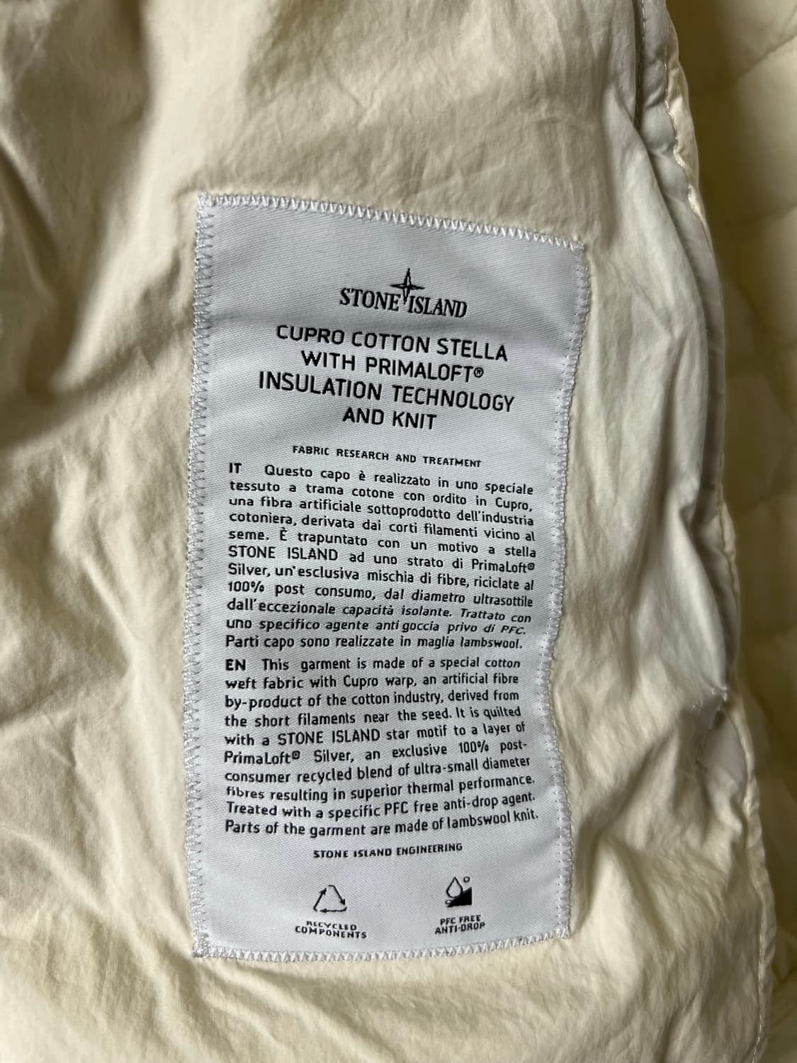[M] 스톤 아일랜드 니트패딩 상품이미지3