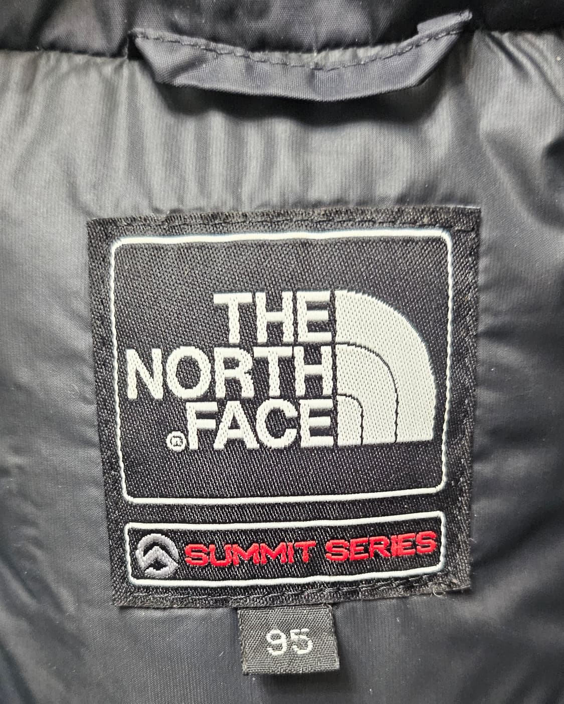 (95~100)M☆초대장급☆노스페이스 800써밋 로체 [블랙]구스다운패딩 상품이미지2