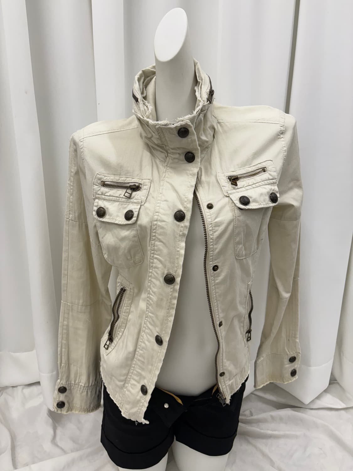 y2k 멀티포켓 코튼자켓 상품이미지1