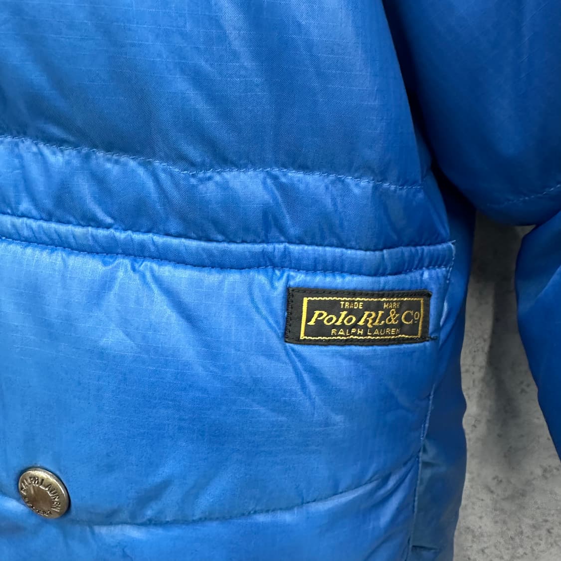 95 폴로 랄프로렌 남자 스카이블루 마운틴 다운 패딩 상품이미지7