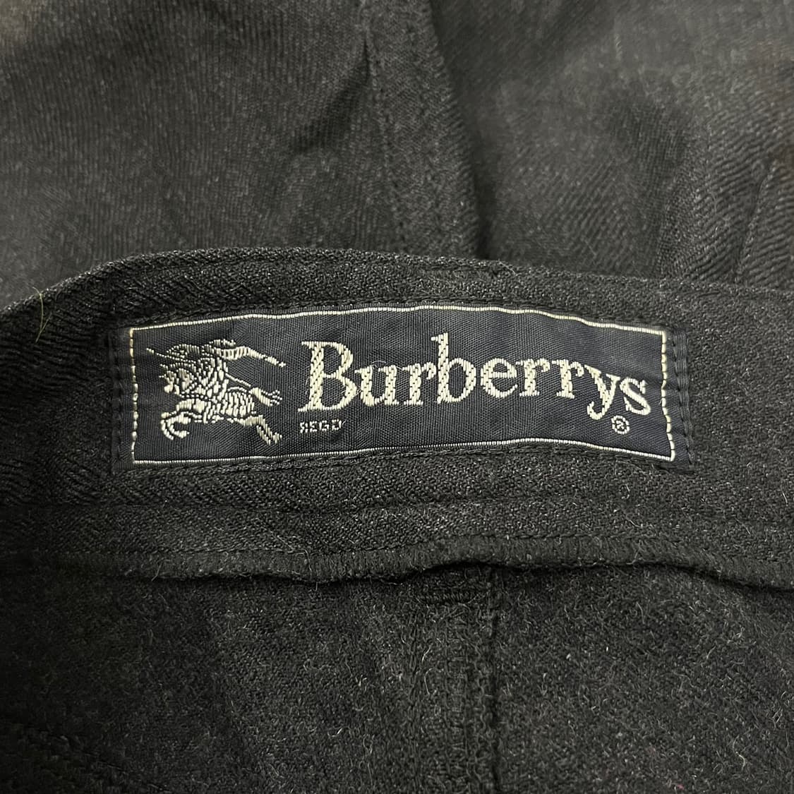 [정품] 버버리 블랙 바지 팬츠 b10 상품이미지4