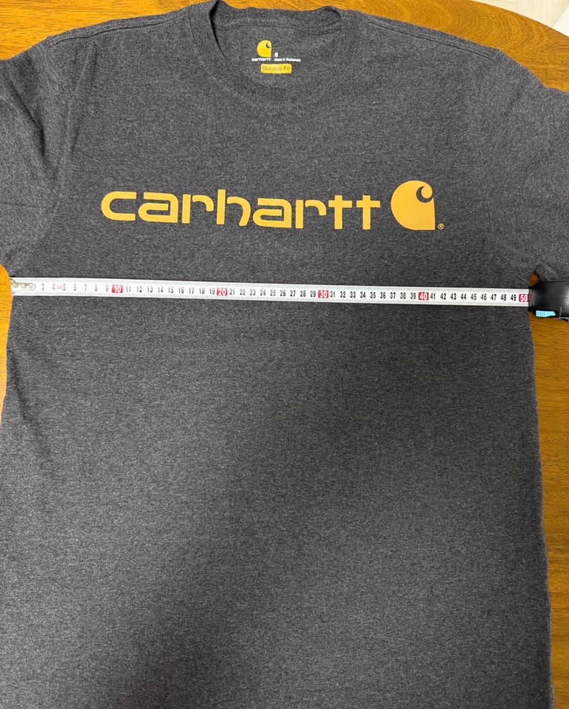 [S] 칼하트 로고 반팔 티셔츠  상품이미지2