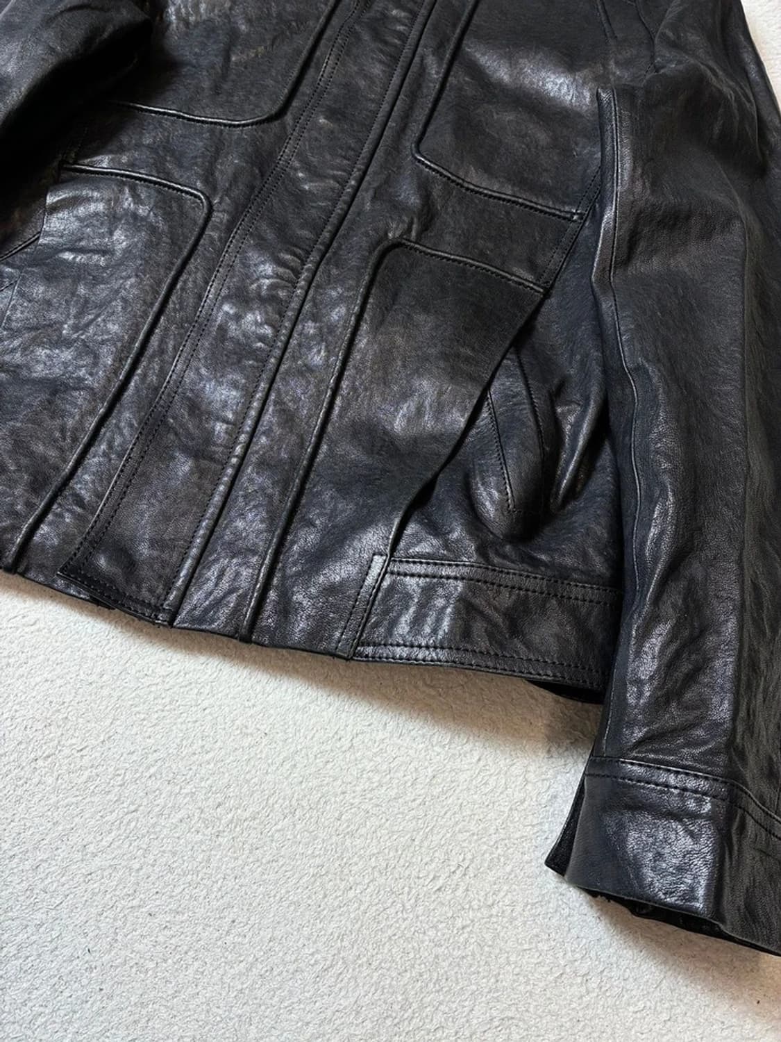 빠니깔레 이태리 100% 양가죽 자켓 PN7328 상품이미지4