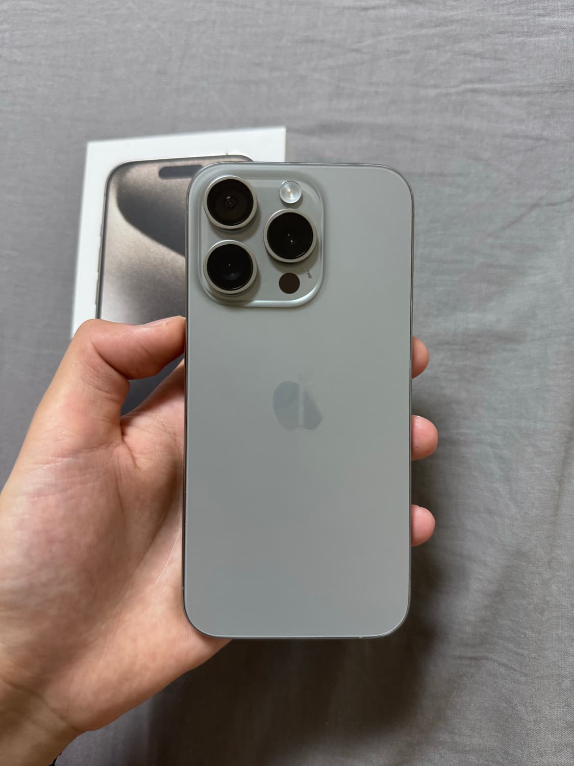 (SS급) 아이폰 15 프로 256GB 네츄럴 티타늄 상품이미지2