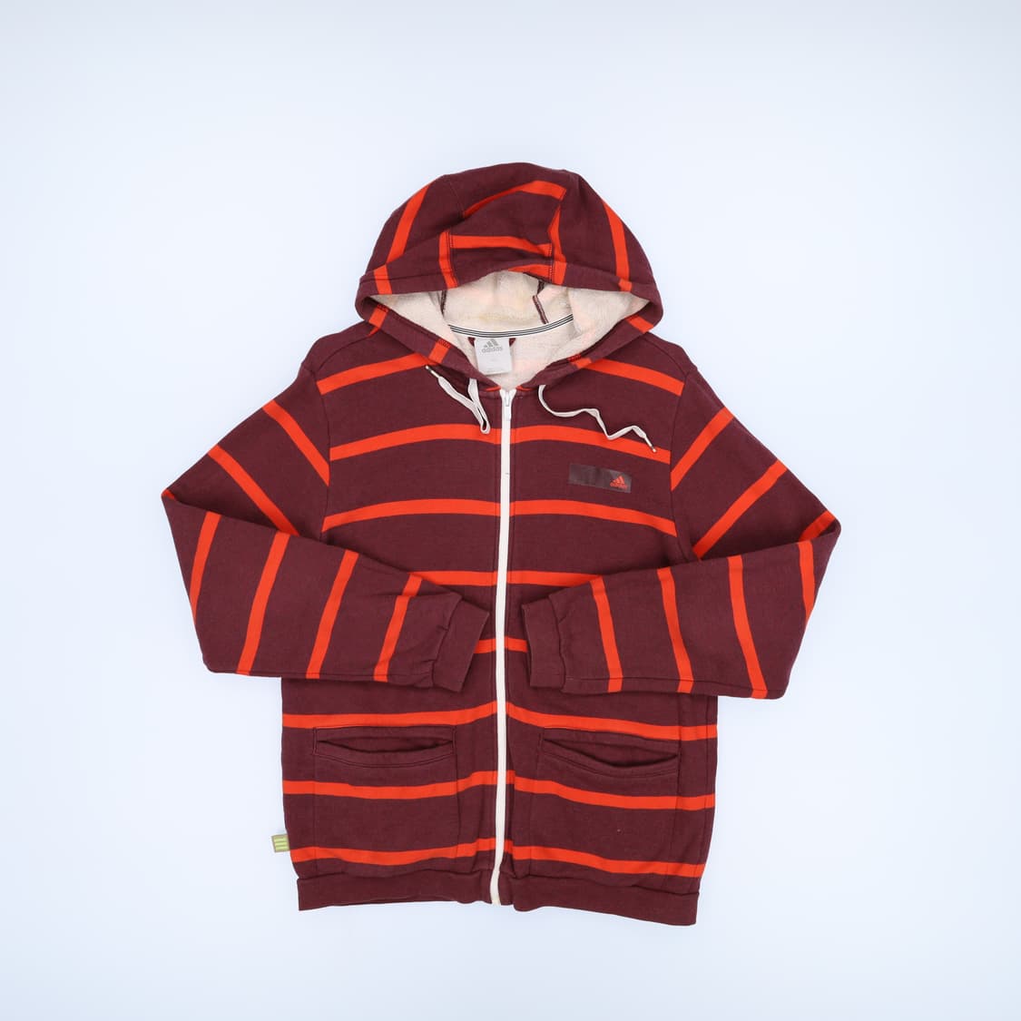 [105] 아디다스 기모 스트라이프 후드집업 1104HR1 상품이미지1