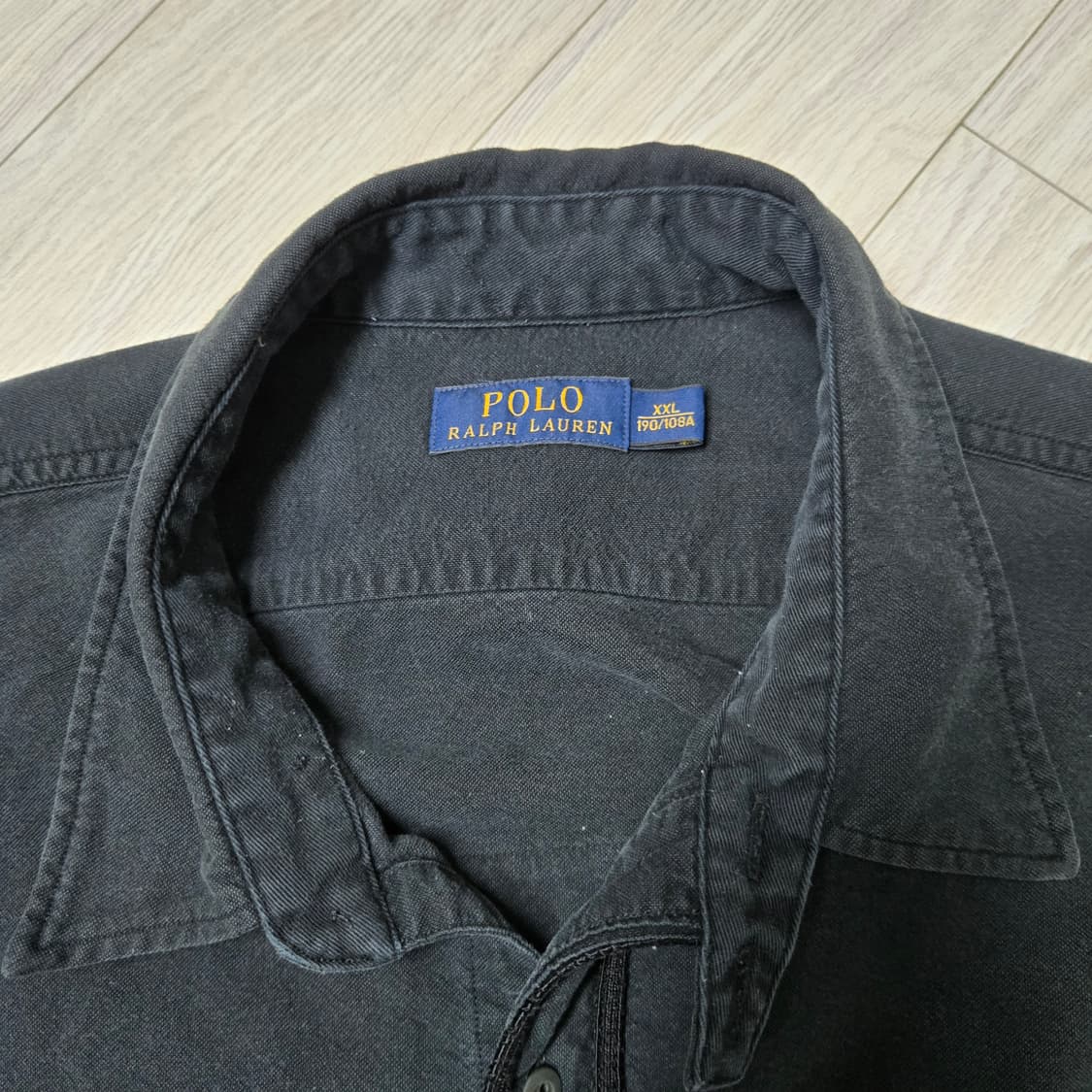 XXL 폴로랄프로렌 빅레터링 뉴욕 셔츠 상품이미지2