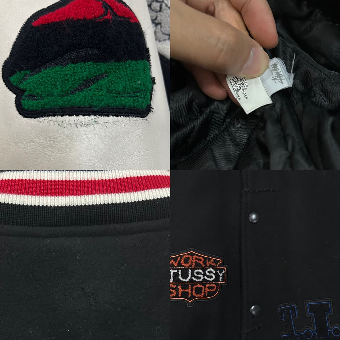 (XL) 스투시 아워레가시 데님티어스 TTL 바시티 자켓 상품이미지8