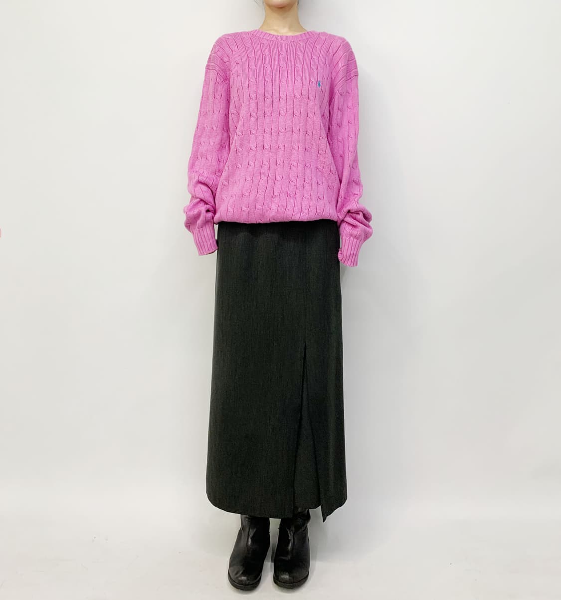  폴로 랄프 로렌 꽈배기 니트 상품이미지1