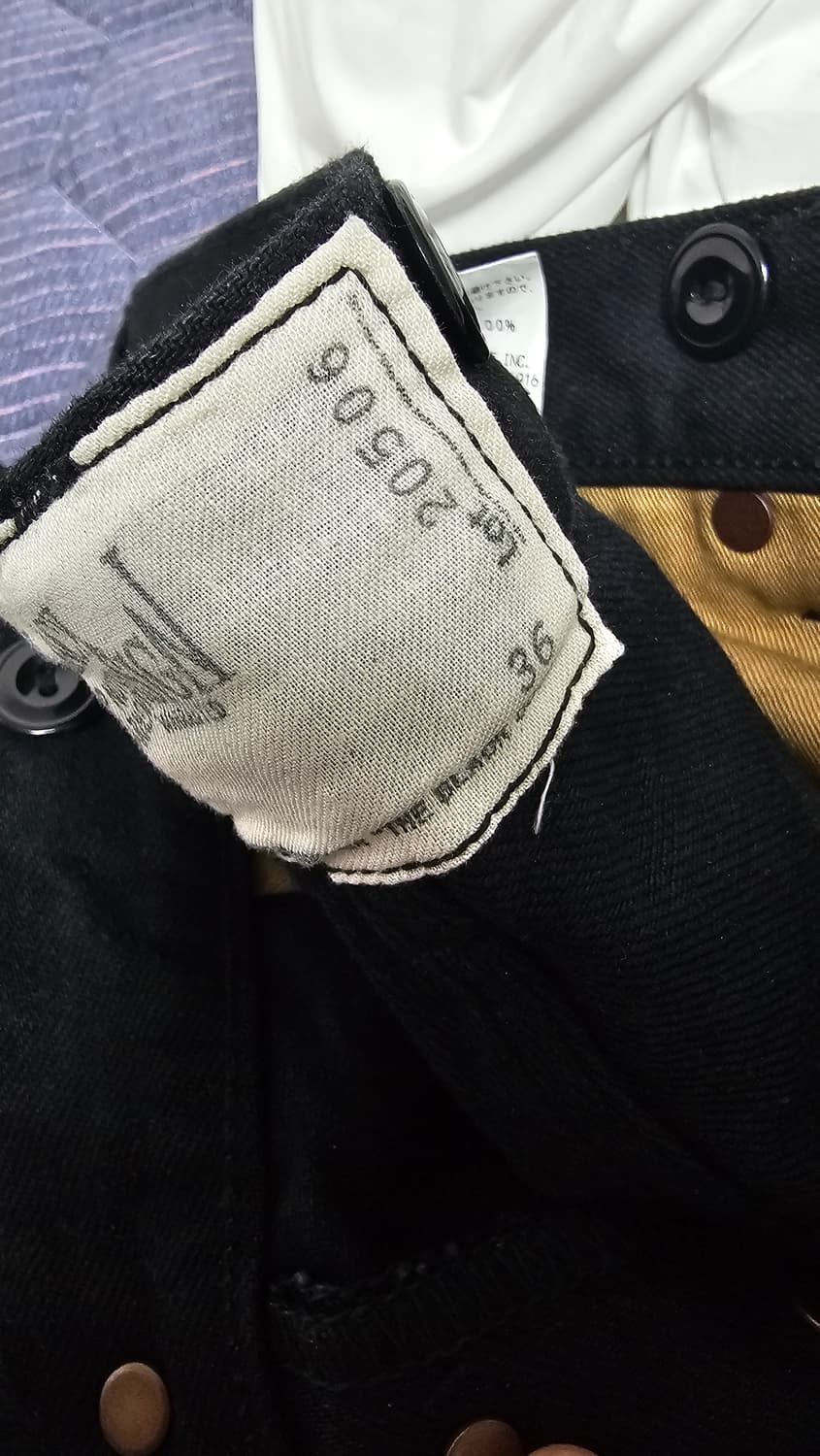 블랙사인 보칼리온 블랙 데님 black sign 36 상품이미지2