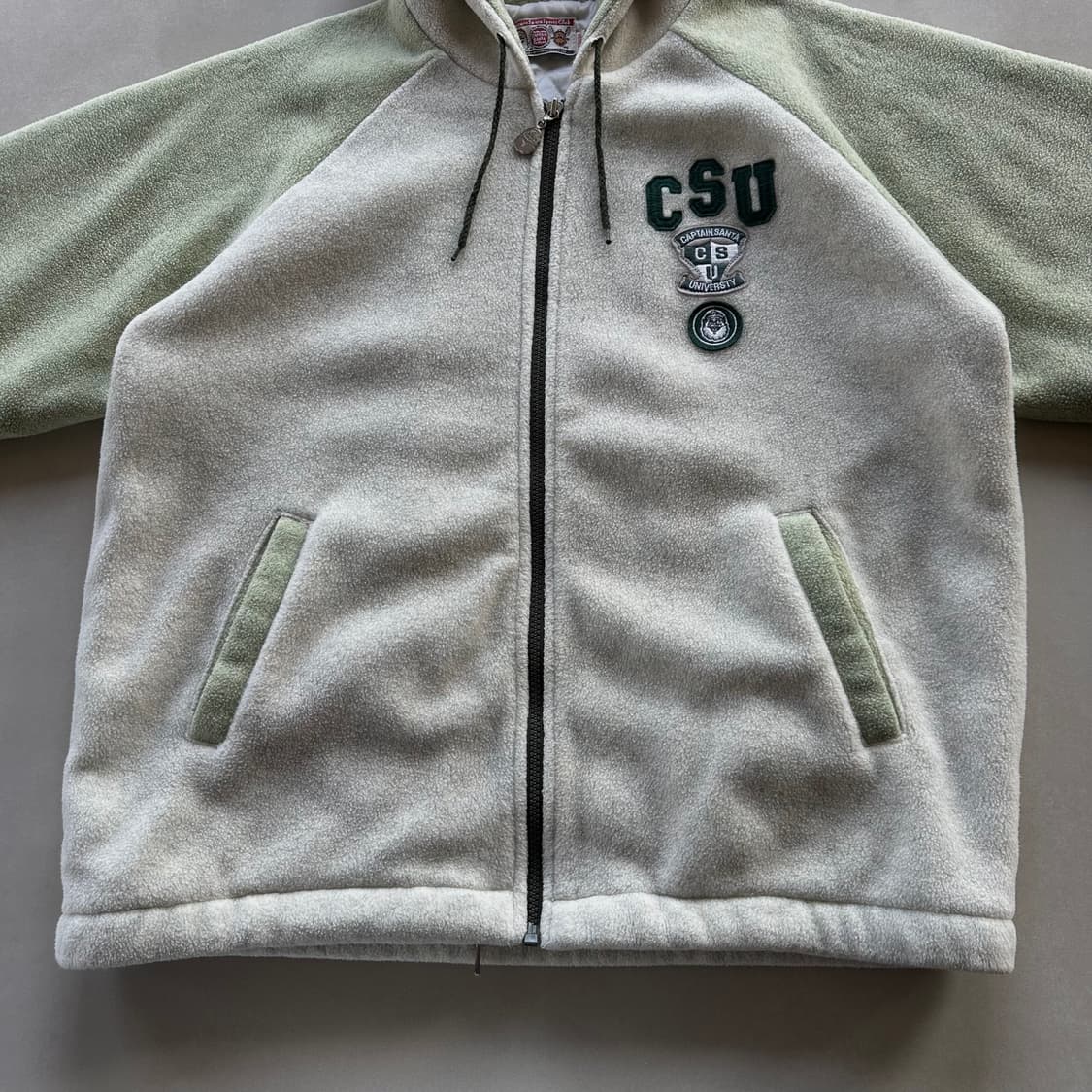 [M]캡틴산타 플리스 누빔 후드 자켓 상품이미지5