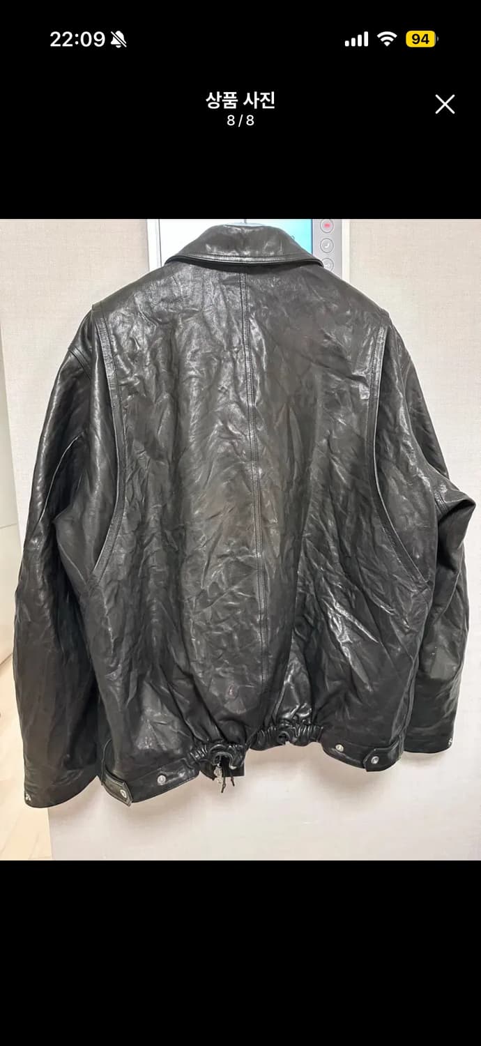 언어펙티드 레더자켓 L사이즈 상품이미지7