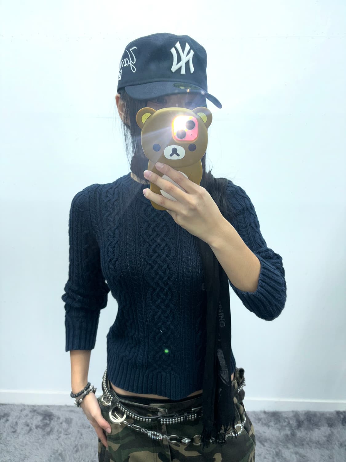 폴로 랄프로렌 꽈배기 니트 상품이미지1