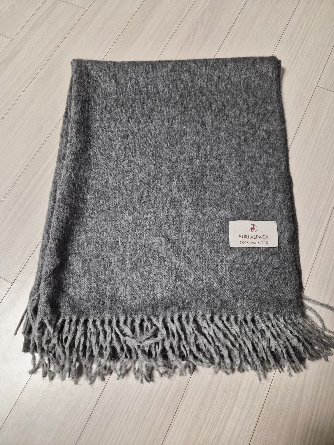 인칼파카  수리알파카(Suri Alpaca) 소재의 머플러 상품이미지1