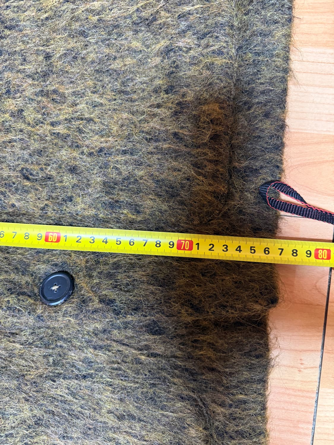 [48] 아워레가시 모헤어 가디건 올리브 멜란지 상품이미지5