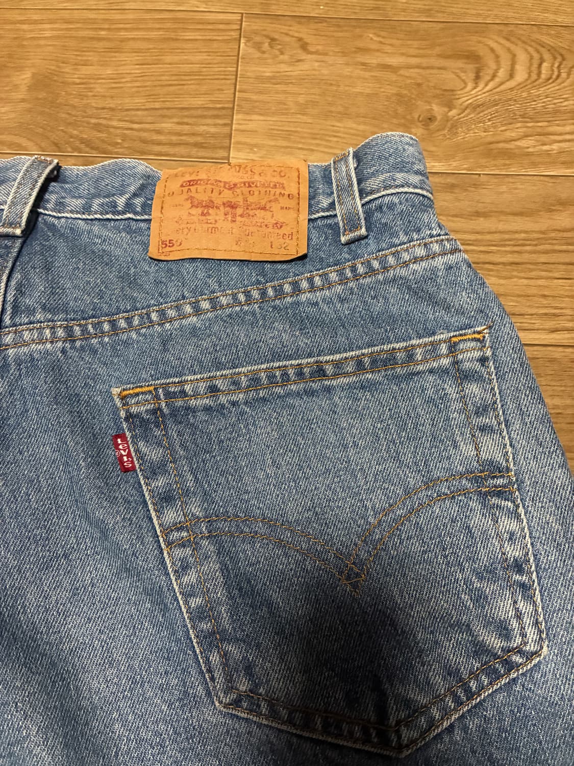 34/32 리바이스 550 워싱 데님 스케이터 상품이미지5