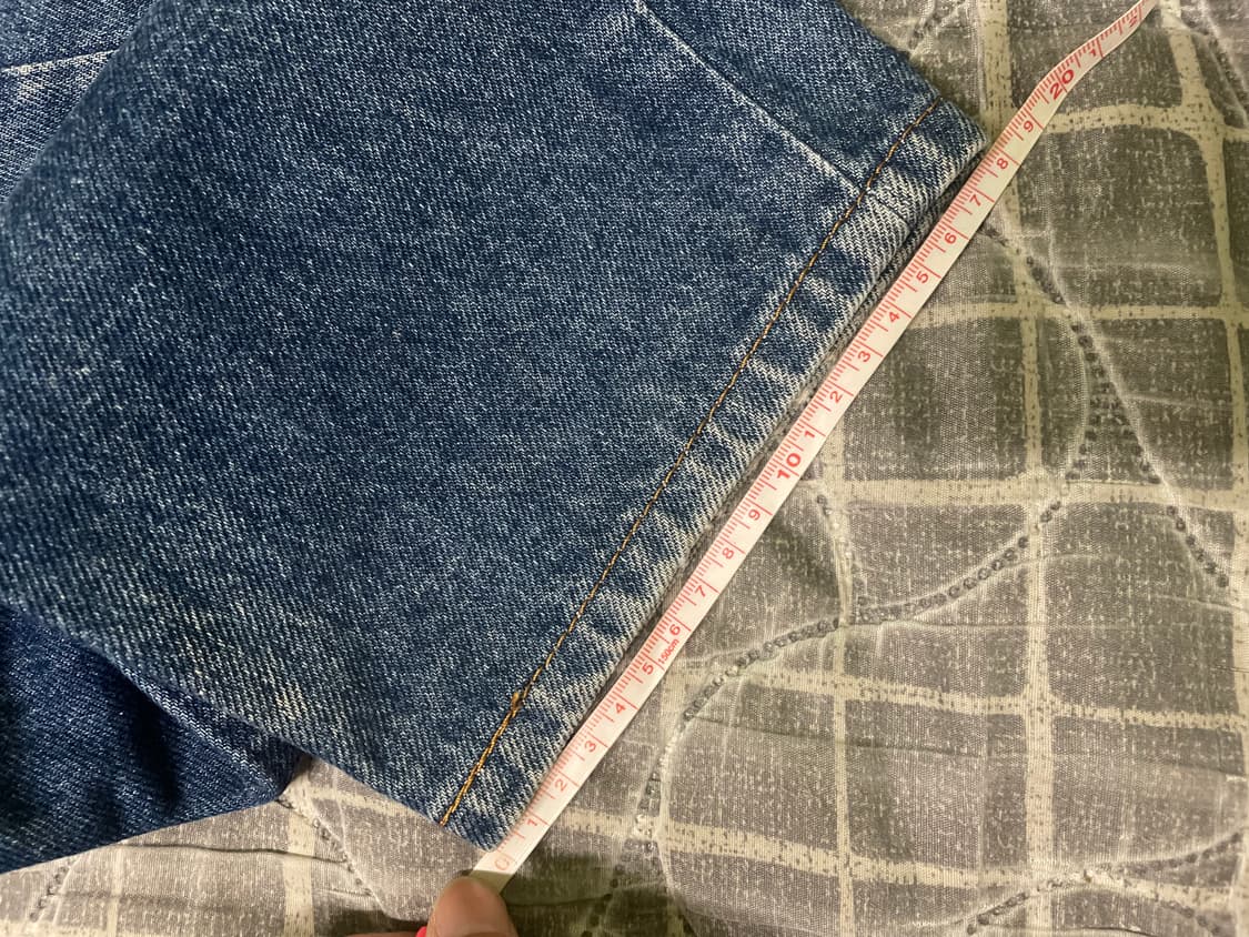 80s USA 리바이스 505 데님 팬츠(페이딩 예술) 29추천 상품이미지10