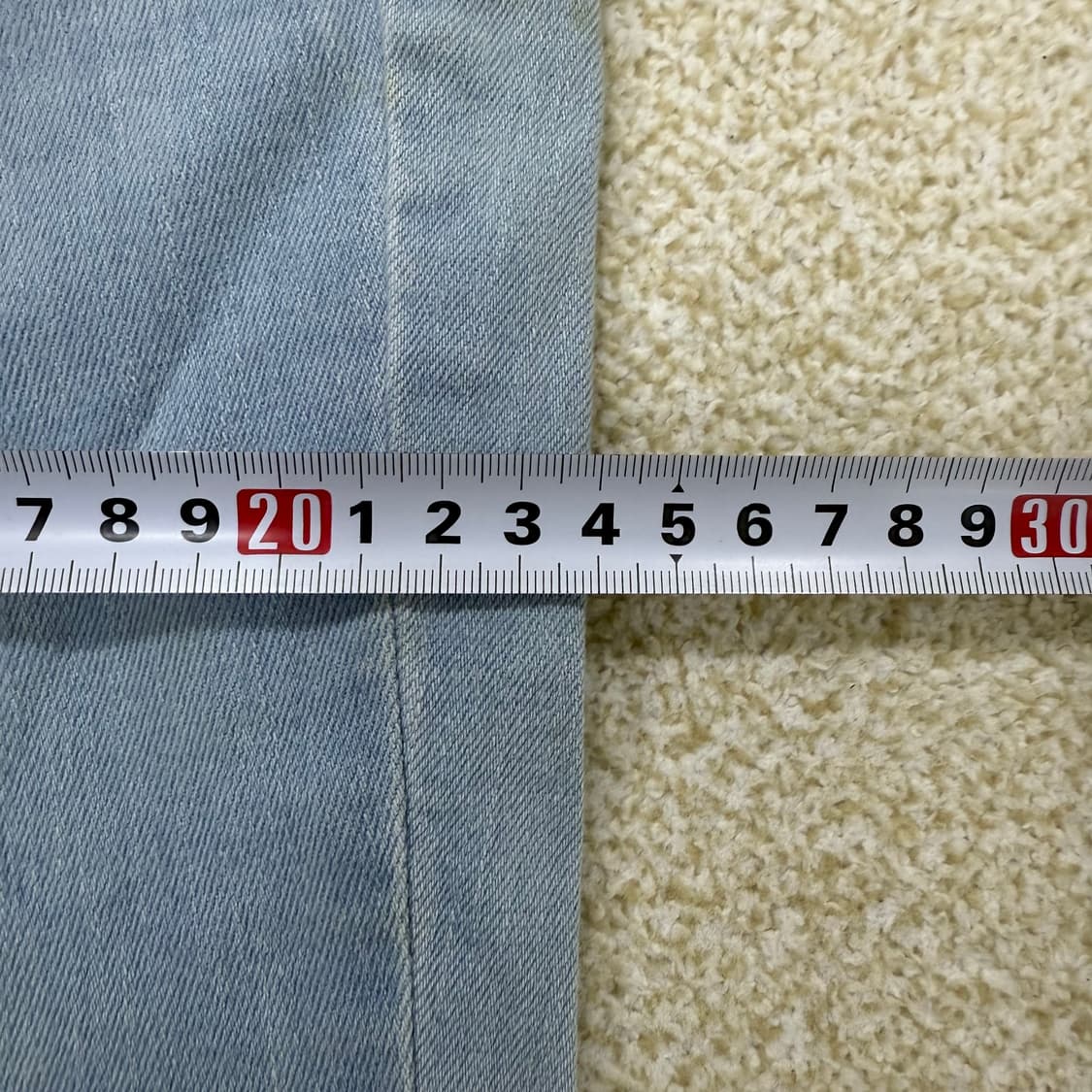 [64] 빈폴 여성 연청 데님팬츠 0108T1 상품이미지8