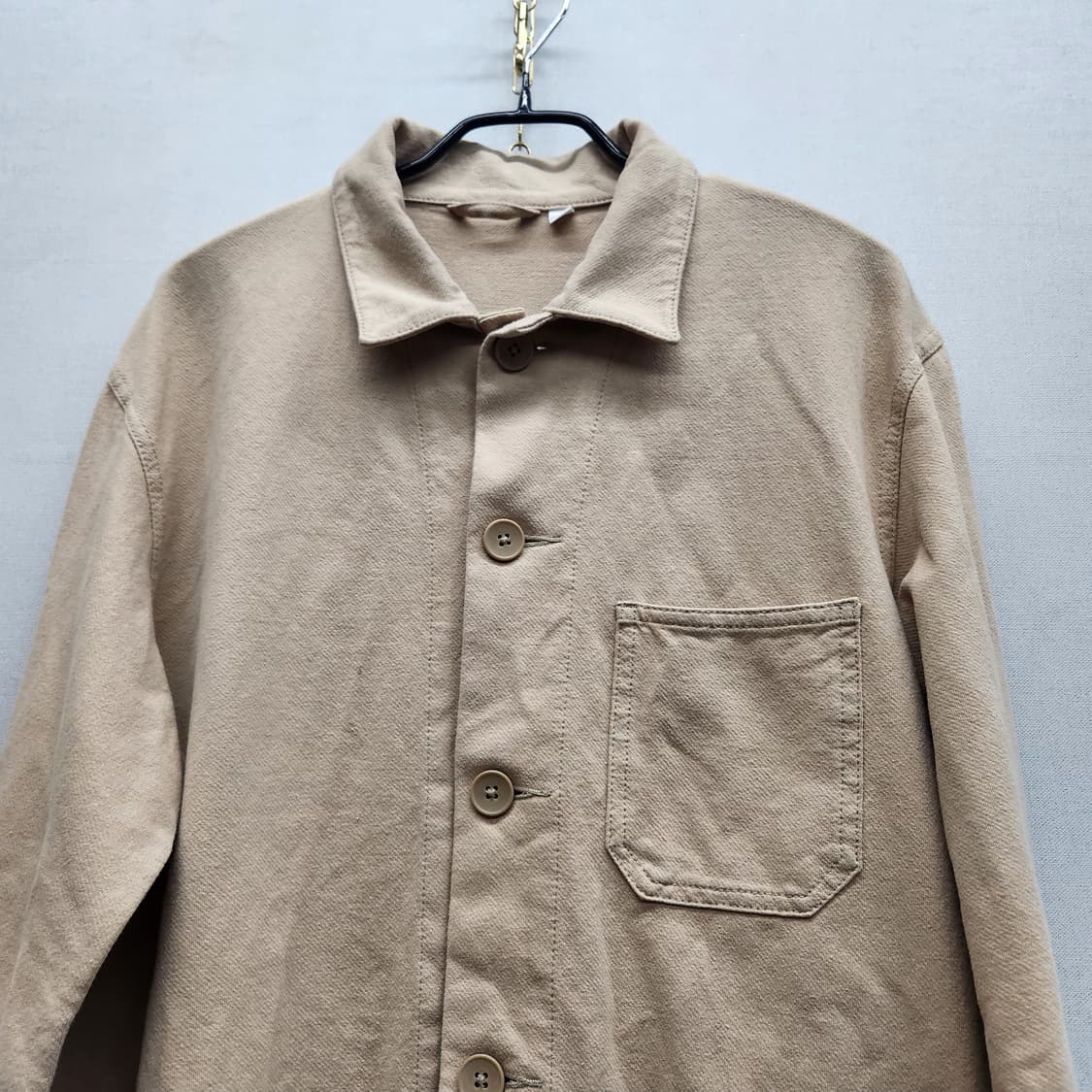 유니클로 스티치 디테일 워크자켓 M(L) 상품이미지2