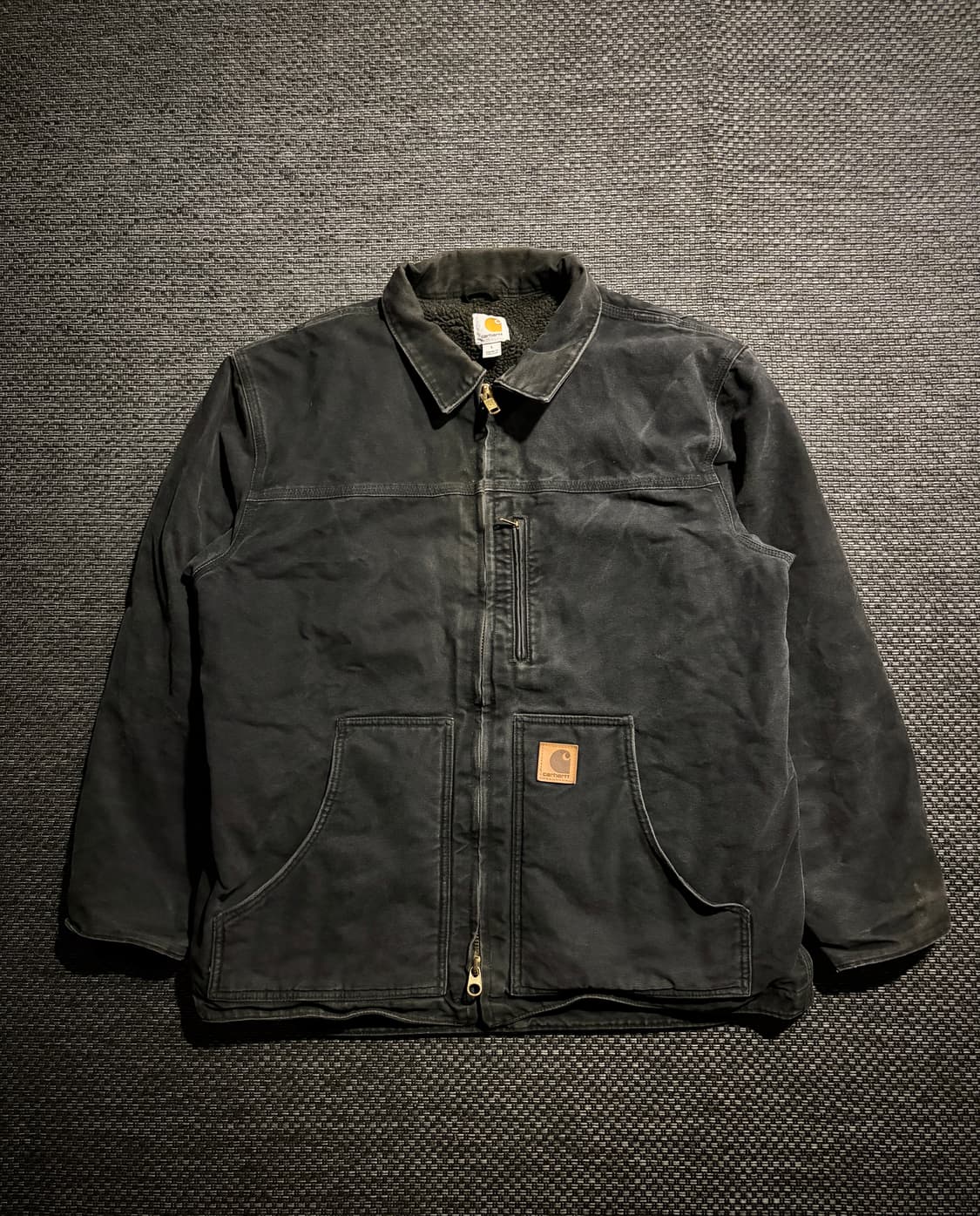 칼하트 리지 코트 C61 BLK L/R 상품이미지1