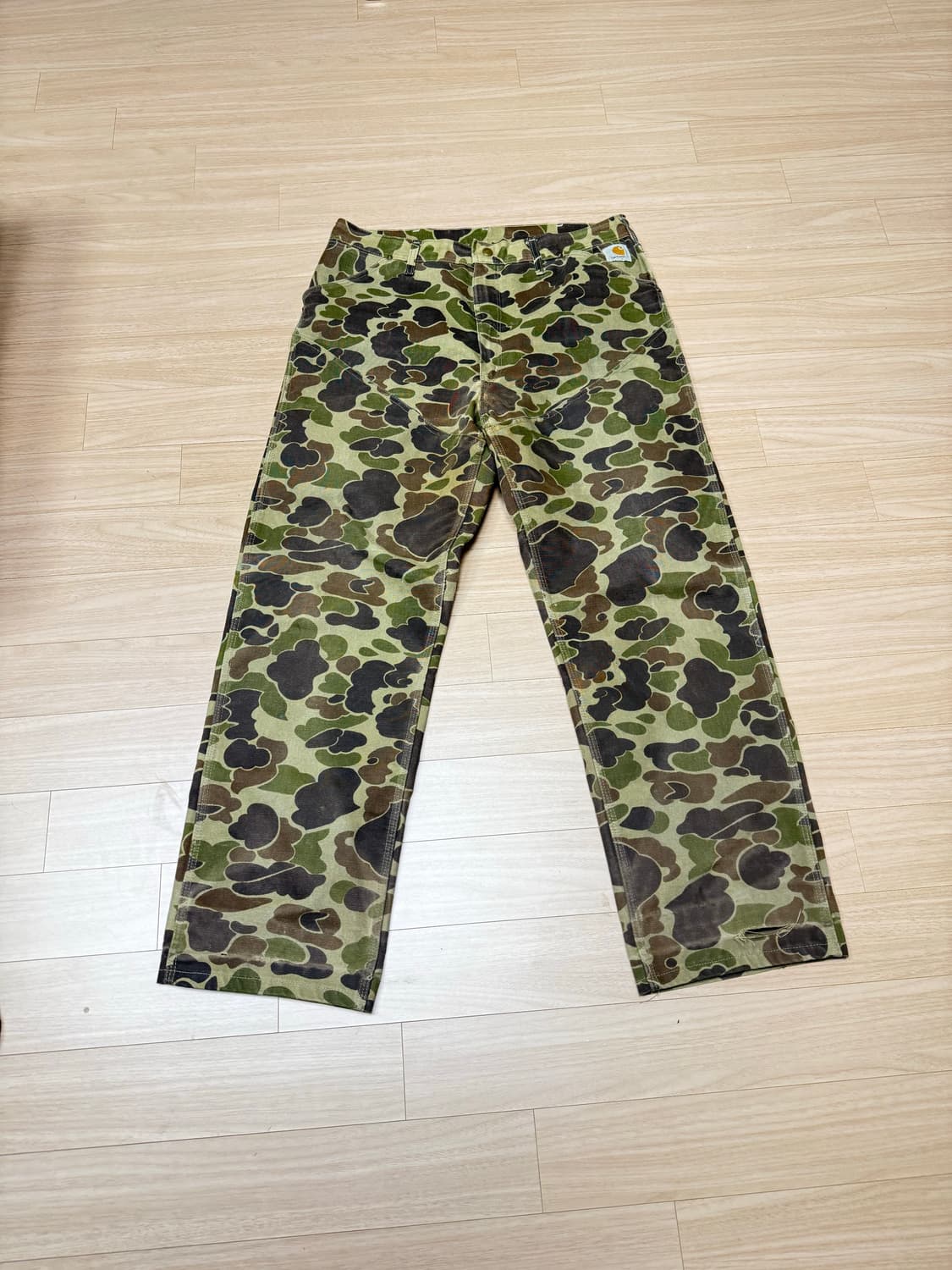 90s 빈티지 칼하트 덕카모 팬츠 상품이미지1