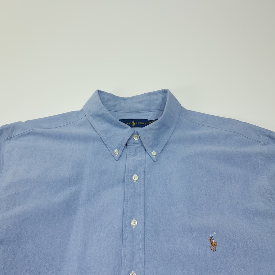 CL515 2XB 폴로 코튼 옥스포드 클래식 블루 셔츠 남방 상품이미지2