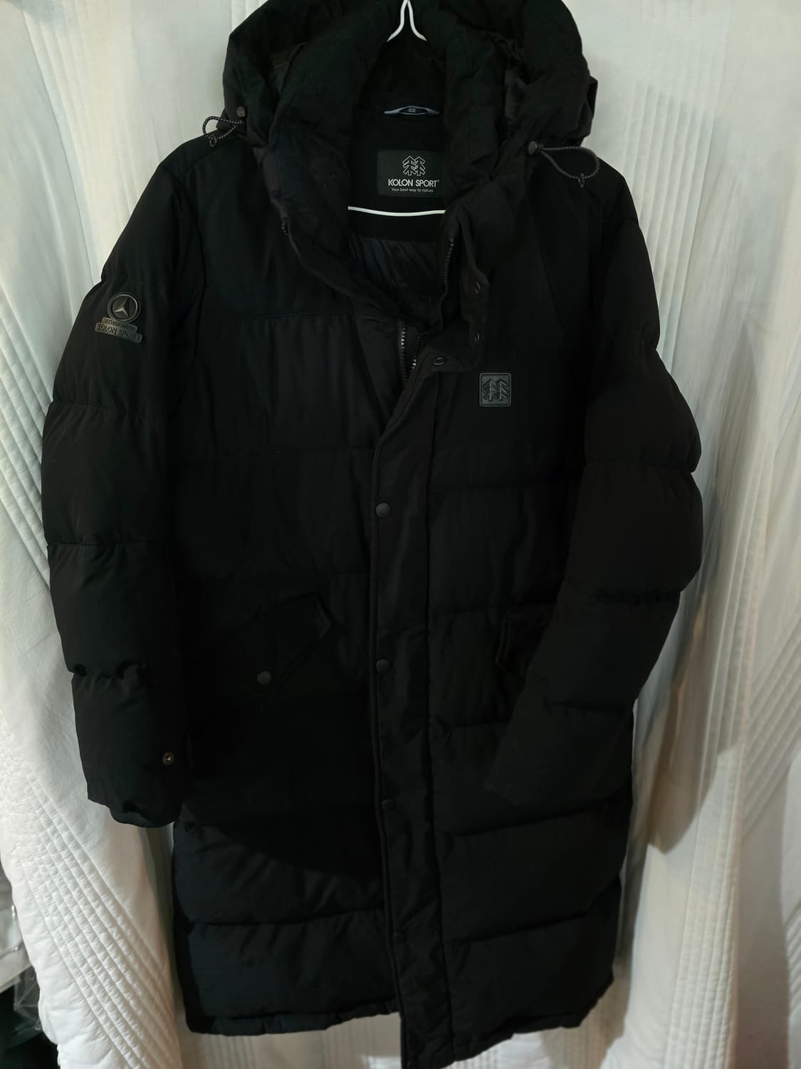 코오롱 오리털 롱패딩  상품이미지2