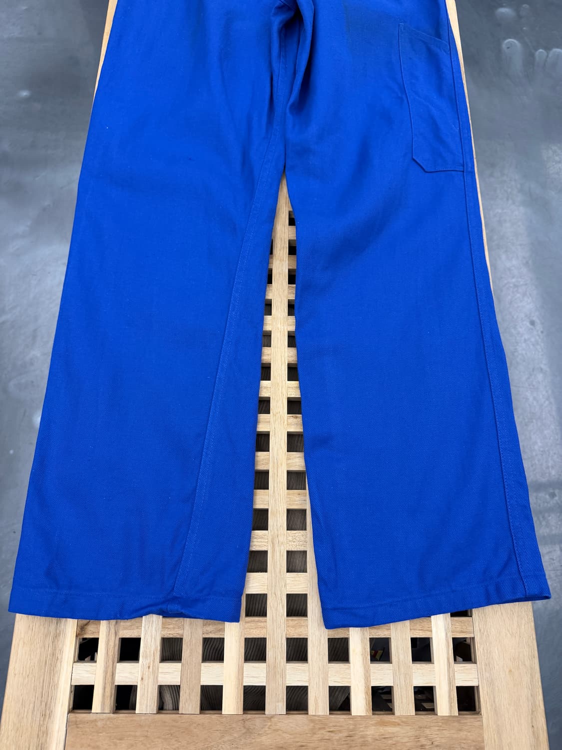 OLD VINTAGE WASHED BLUE FRENCH 프렌치워크팬츠 상품이미지9