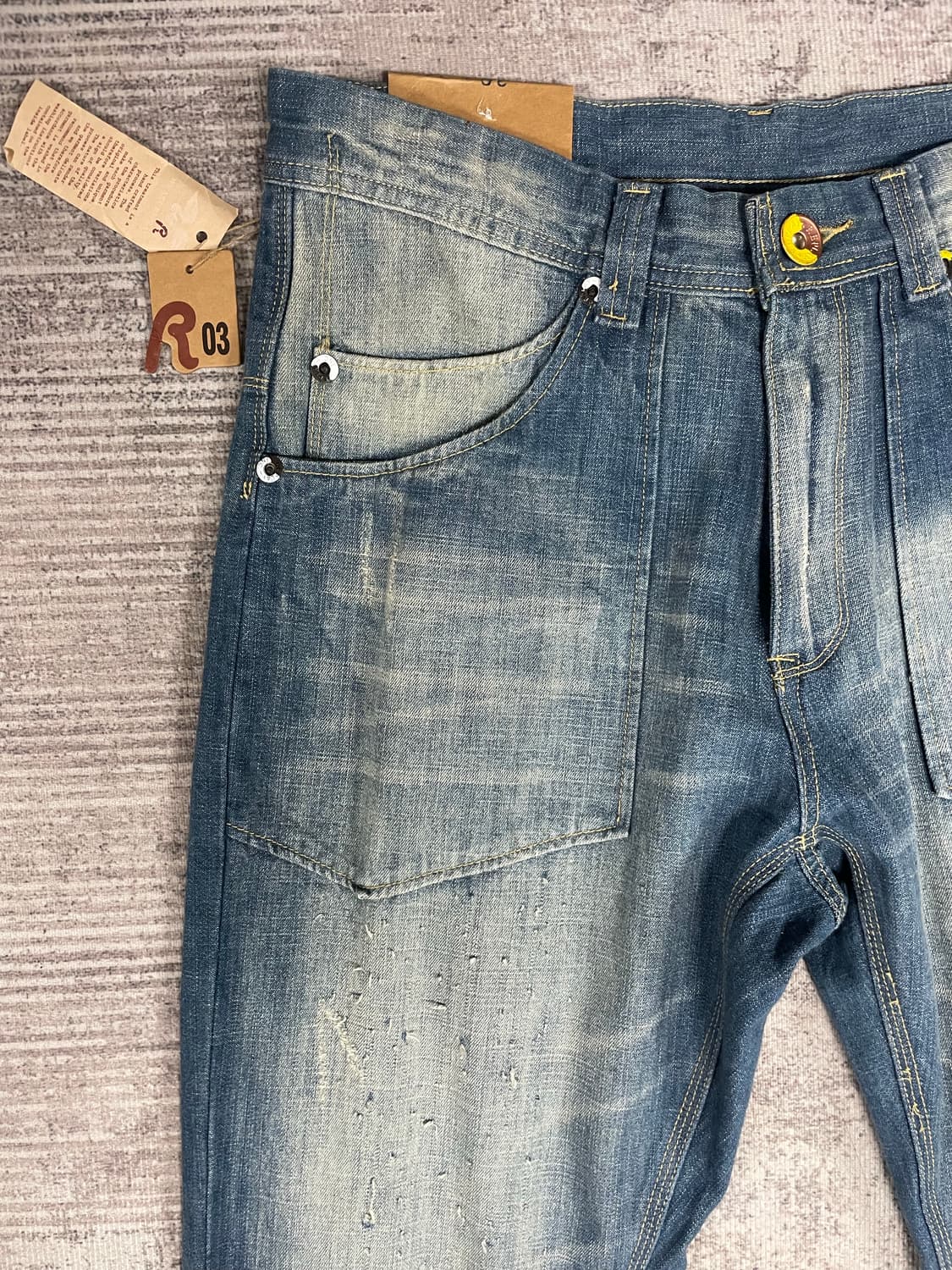 90s REPLAY 빈티지에이징 데님 상품이미지3