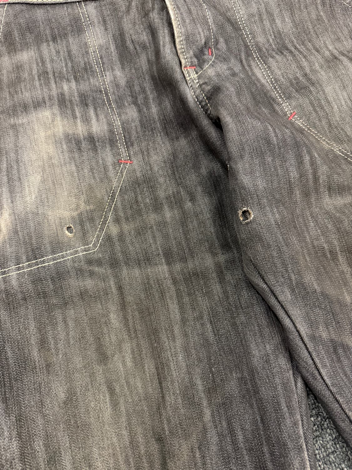 M)에드윈 빈티지 그레이 워싱 데님팬츠 상품이미지4