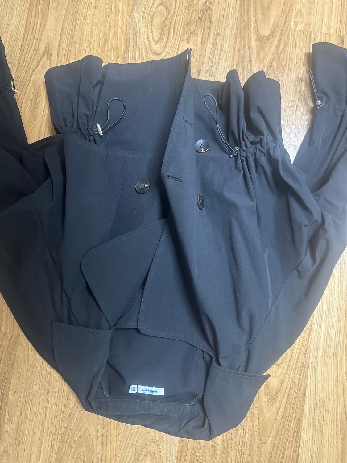 Valley girl 트렌치코트 스타일 바람막이  상품이미지1