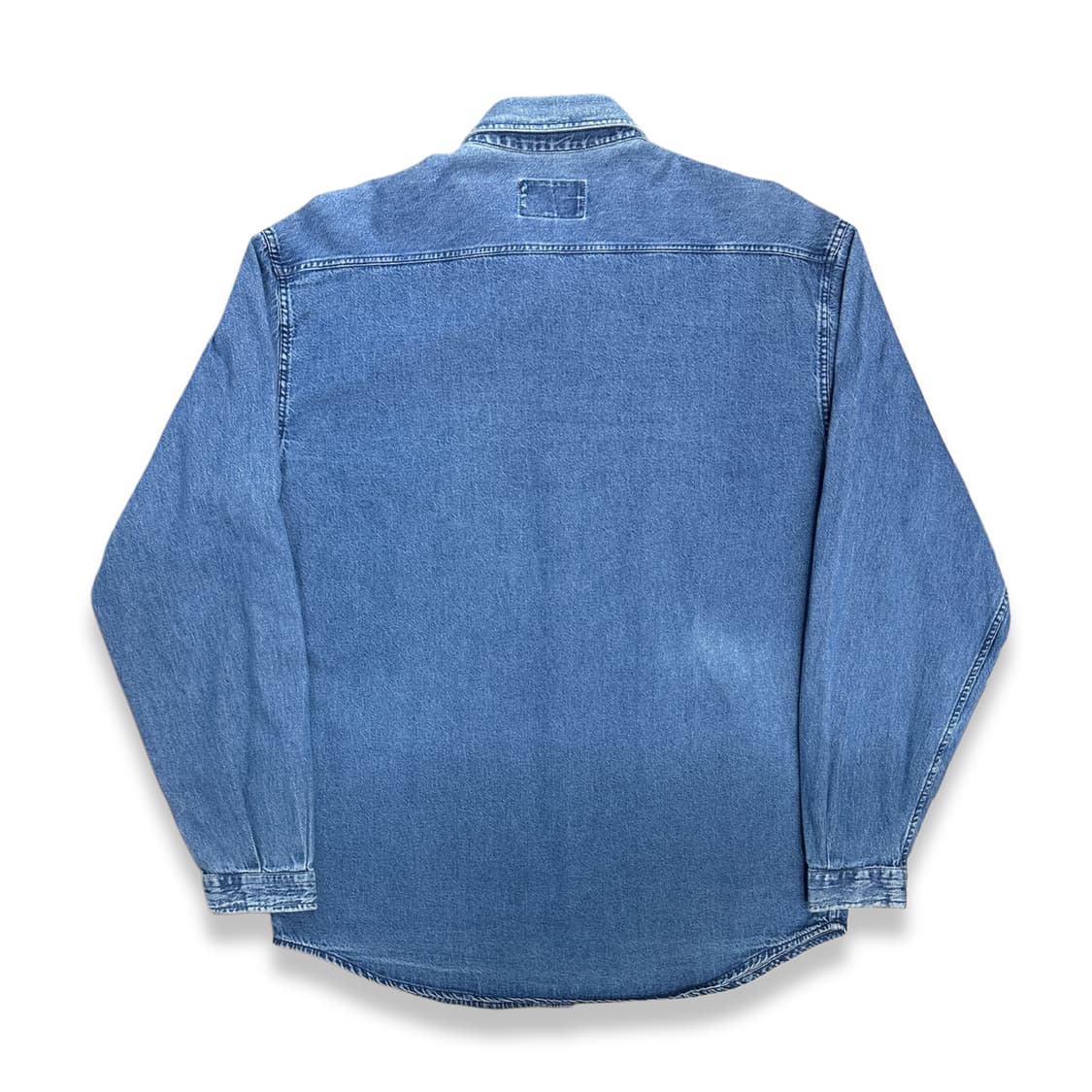 90s ARMANI JEANS 데님 셔츠 L 상품이미지2