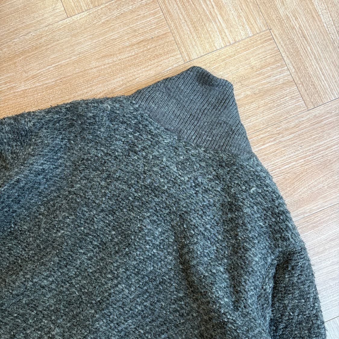 Zucc 주카 헤아리 울 롱 코트 상품이미지7