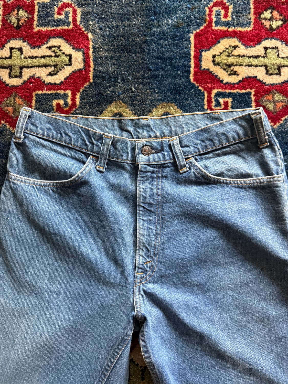 70s usa 리바이스 66전후기 646 벨바텀 플레어 데님 팬츠 상품이미지3