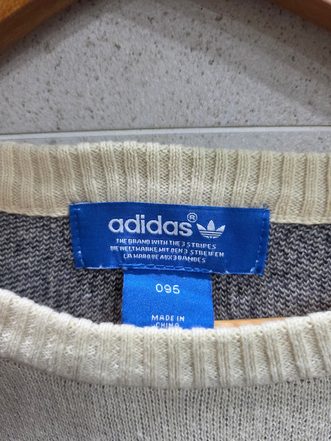 아디다스 파이어버드 트레포일 니트 m 상품이미지4